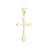 Cruciulita argint placată cu aur galben DiAmanti K0250G-DIA Cruciulita argint placată cu aur galben DiAmanti K0250G-DIA